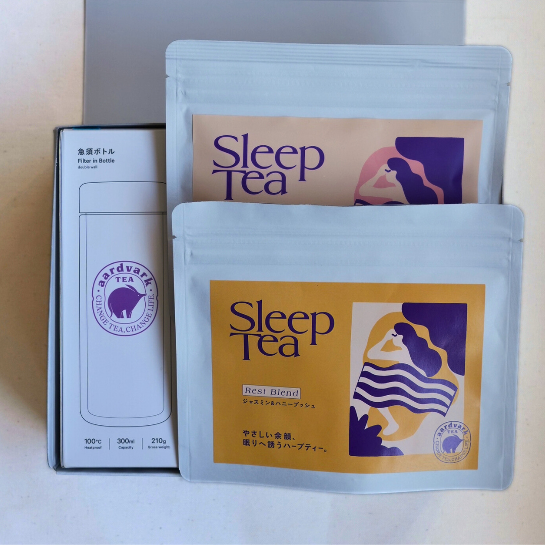 急須ボトルと選べるスリープティー2種セット – aardvark TEA