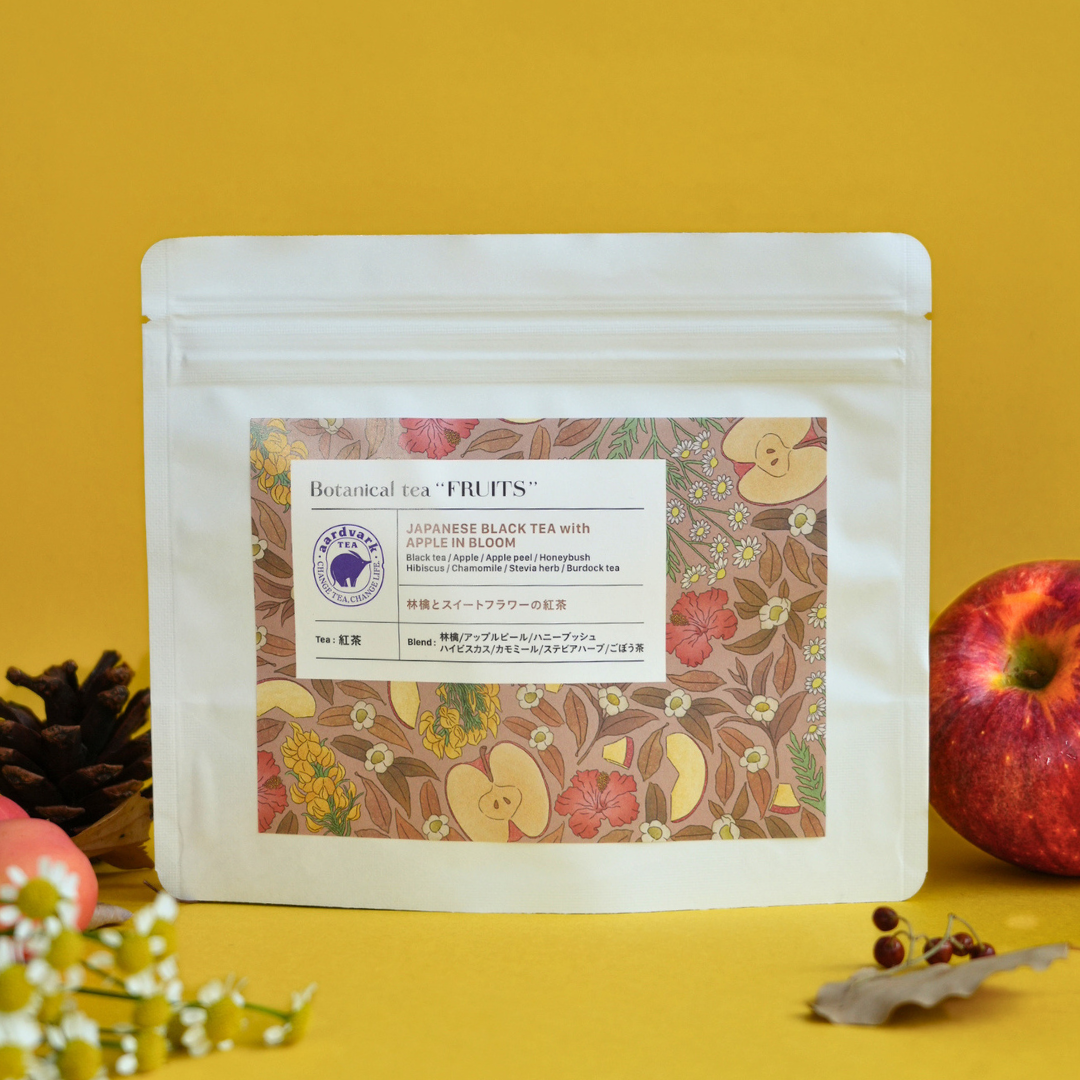 ボタニカルティーFRUITS　林檎とスイートフラワーの紅茶