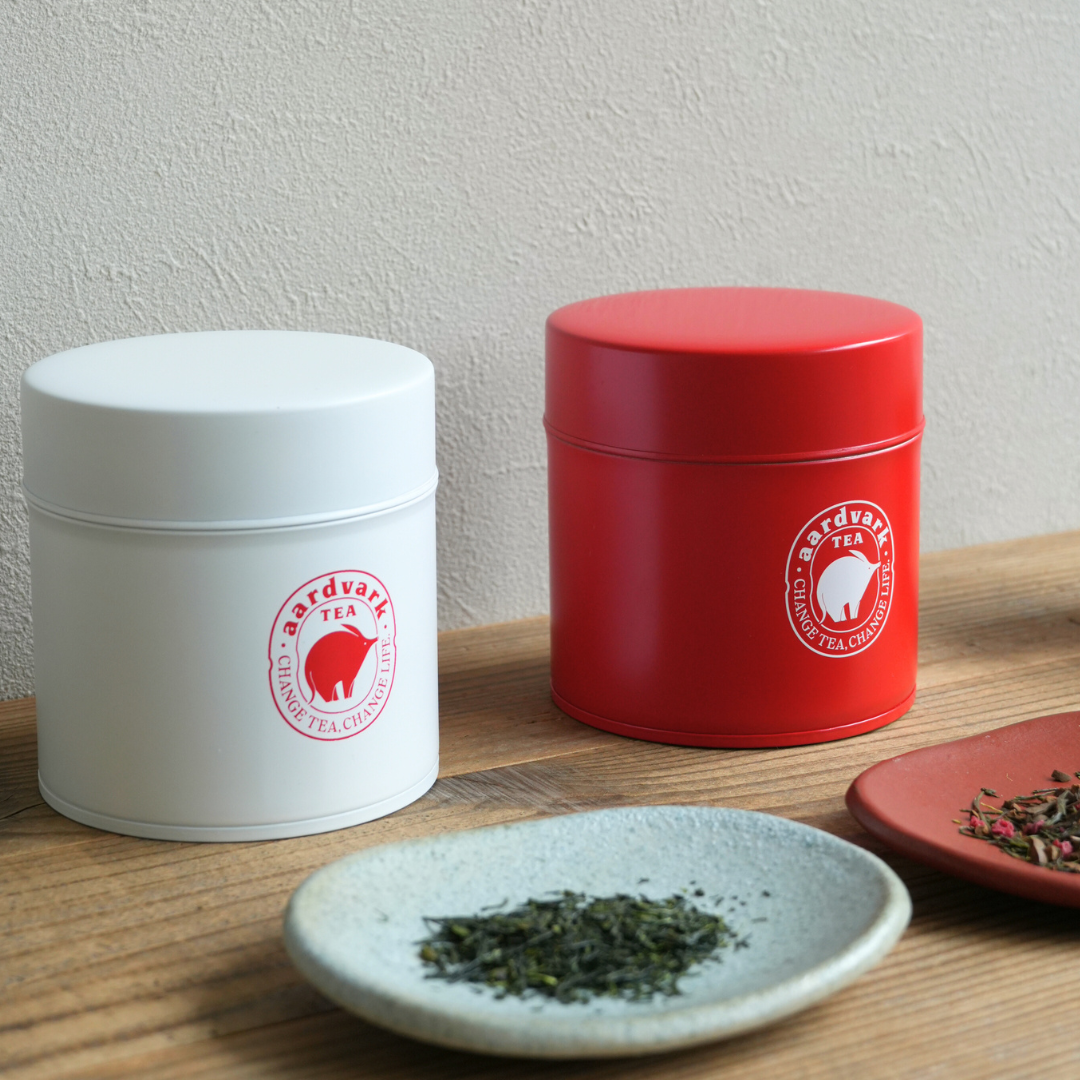 ［数量限定］急須ボトルと紅白缶入り　お年賀特別セット