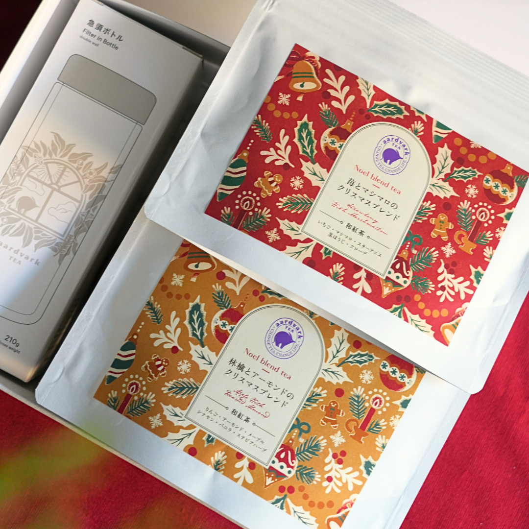 ［クリスマスギフトに！］急須ボトルとノエルティー2種セット