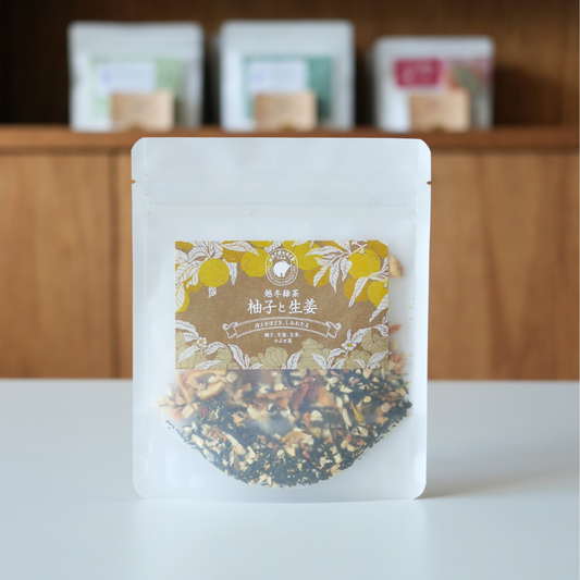 越冬緑茶 -柚子と生姜-