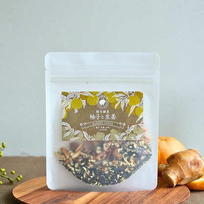 越冬緑茶 -柚子と生姜-