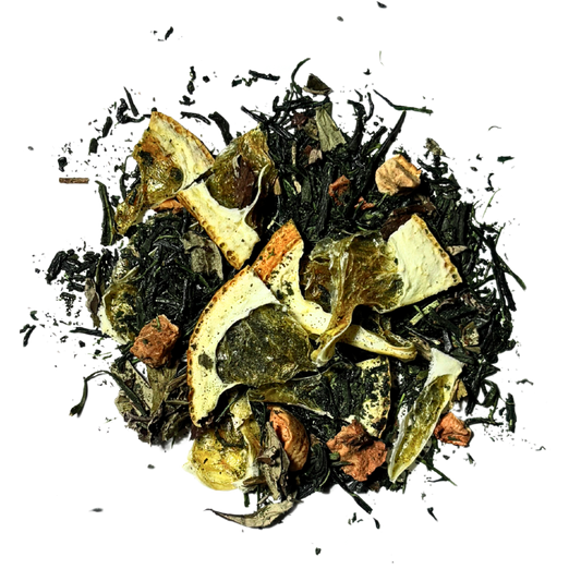 青しそ と 夏文旦の煎茶