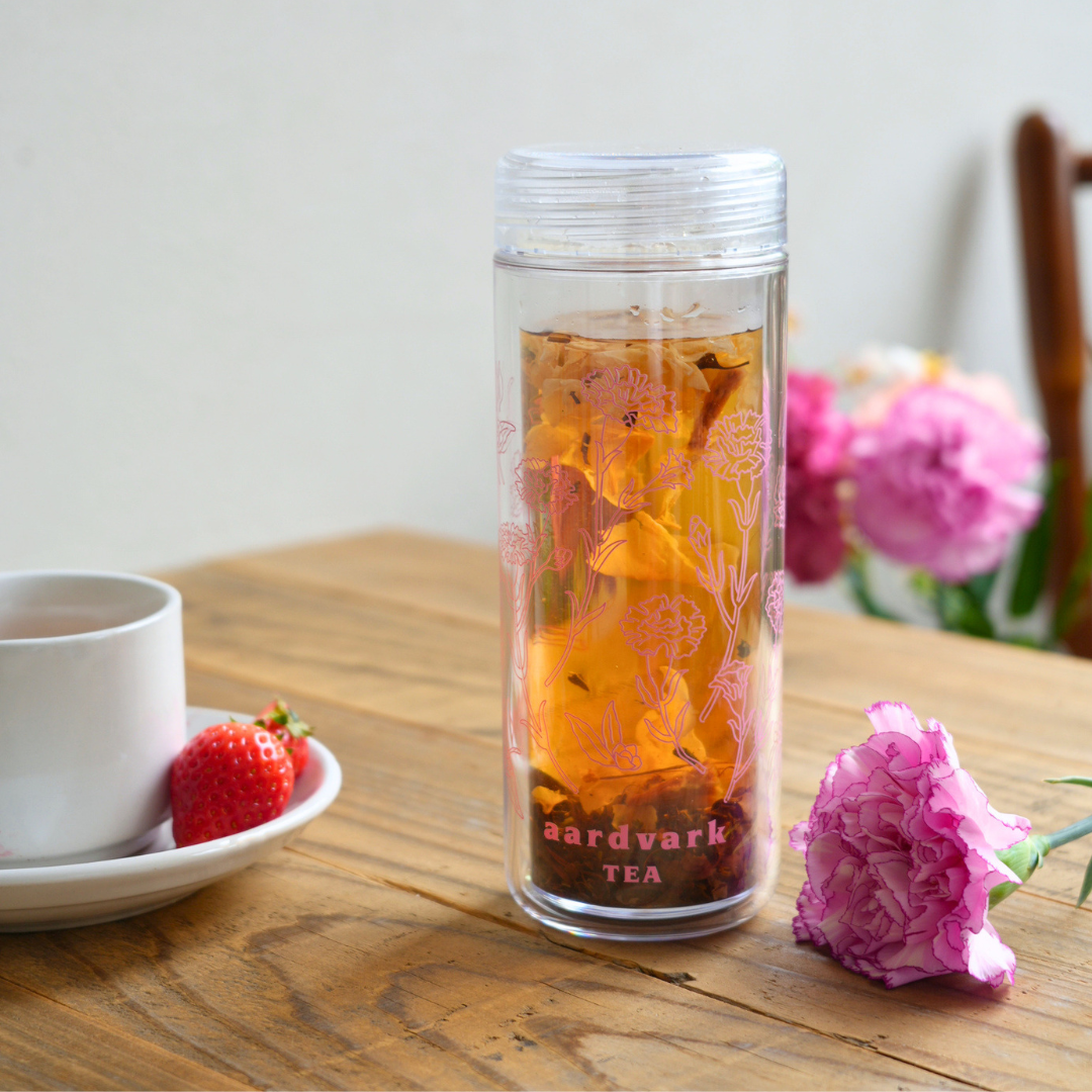 ボタニカルティーFRUITS&HANA　ストロベリーとローズの花紅茶