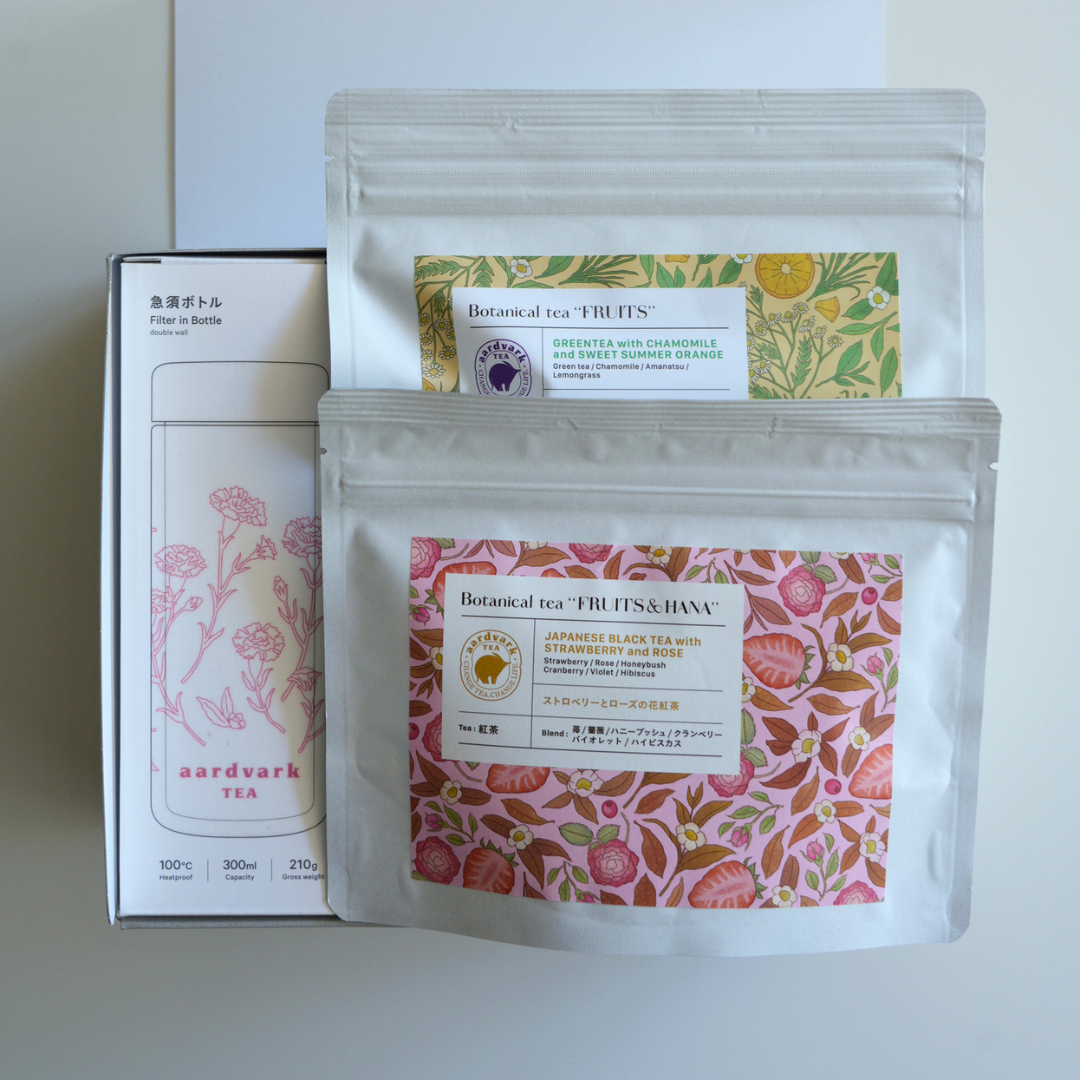 【数量限定/予約受付】母の日限定急須ボトルとフルーツティー2種