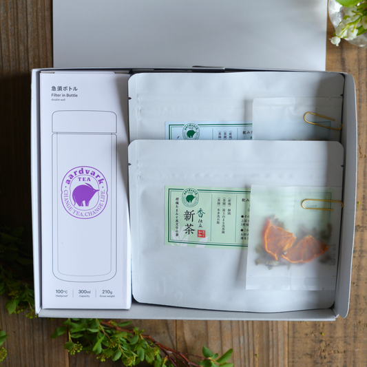 ［期間限定］ 急須ボトルと二〇二六初物新茶2種セット