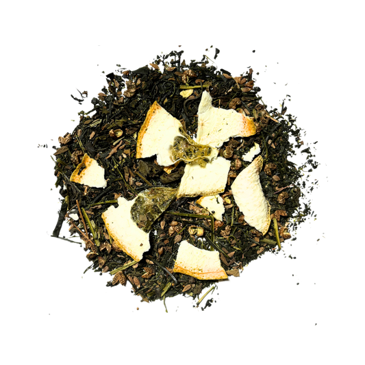 グレープフルーツと青山椒の緑茶