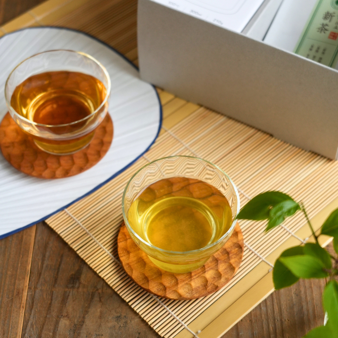 【お中元に/銘茶の贈り物】急須ボトルと2026初物新茶＆黄金みどりセット