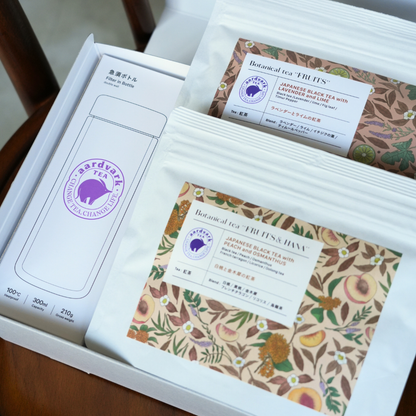 ［天然果実と紅茶のマリアージュ］急須ボトルと果実の紅茶2種セット