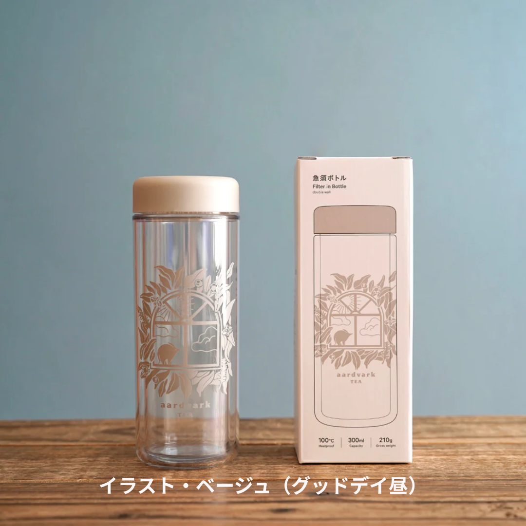 急須ボトルとオリジナル缶＋白桃と金木犀の紅茶セット