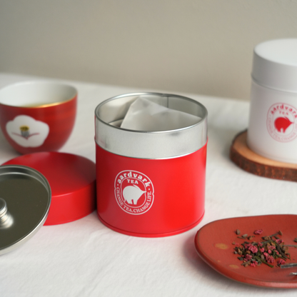 ［数量限定］急須ボトルと紅白缶入り　お年賀特別セット